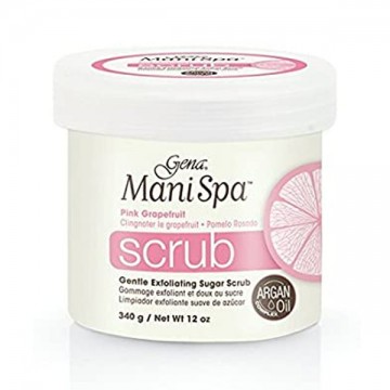 Gena mani spa scrub . limpiador exfoliante suave de azucar