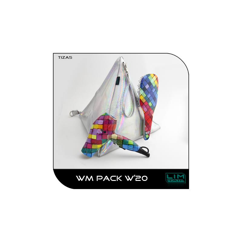 Travel Pack Secador Viaje + Bolso-neceser +cepillo Lim Hair