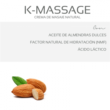 Keiroa k-massage crema de masaje