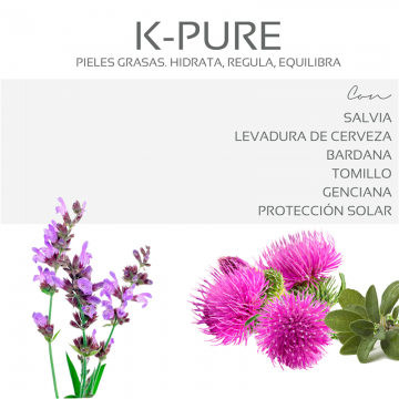 Keiroa k-pure crema hidratante pieles grasas