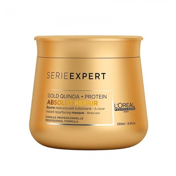 Serie expert absolut repaor gold quinoa + protein baume - balsamo reestructurante cabellos muy dañados