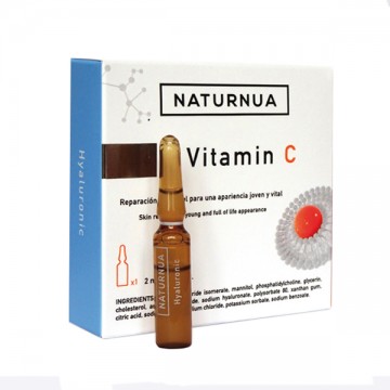 Naturnua pack ampollas vitamina c y acido hialuronico 