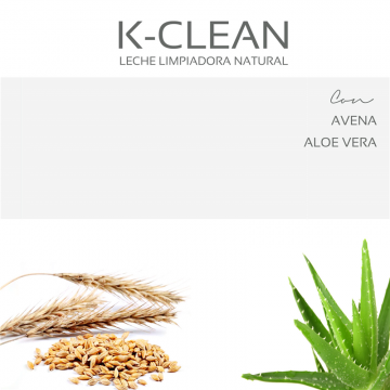 Keiroa k-clean leche limpiadora con avena y aloe vera