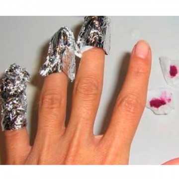 Mh cosmetics papel aluminio plata extra-resistente peluquería