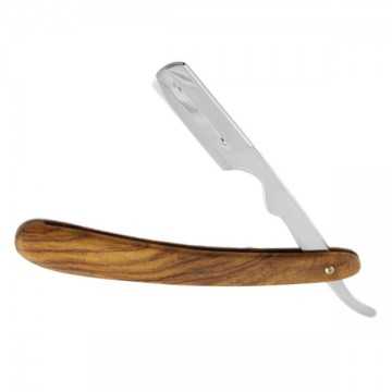 Navaja afeitar madera mh cosmetics