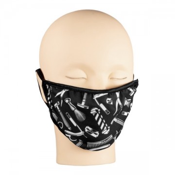 Mascarilla tela higiénica barbería une0065 p13