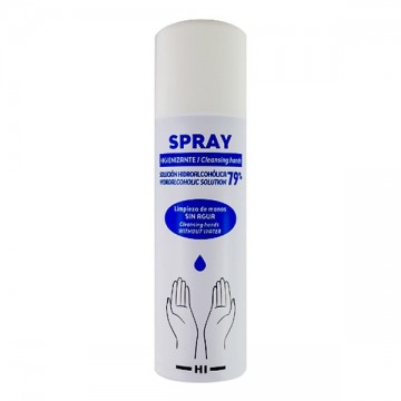 Spray higienizante, solucion hidroalcoholica 79% - limpieza de manos sin agua