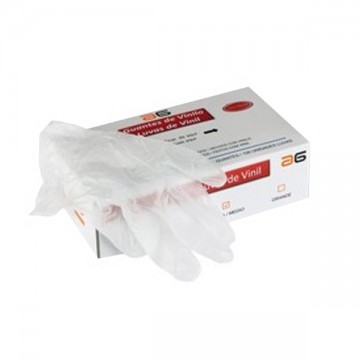 Vinyl gloves 100u