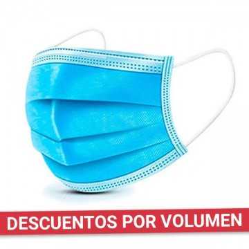 Mascarilla higiénica desechable 3 capas