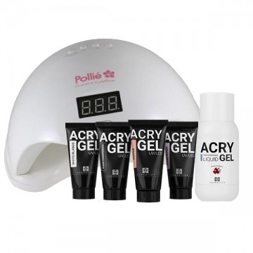 Kit Acrygel: Lampara +...