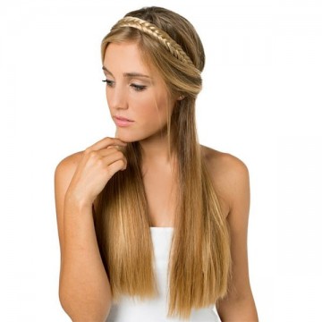 Diadema trenza romana espiga fibra