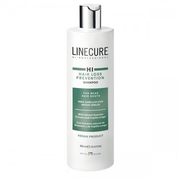 Linecure champu hairloss prevention para cabellos con raices debiles