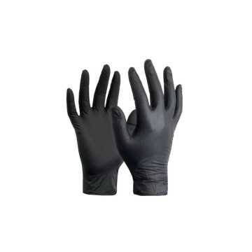Guantes de nitrilo negro...