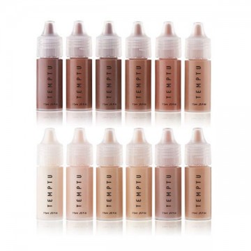 Temptu pro foundation make up starter set 12 colores