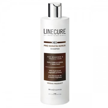 Linecure Champu Pro Keratin Repair Para Cabello Fragil O Debilitado