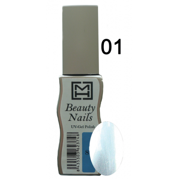 [8435303623762] MH Cosmetics Gel Polish Effects (01 PARTICULAS PERLA )