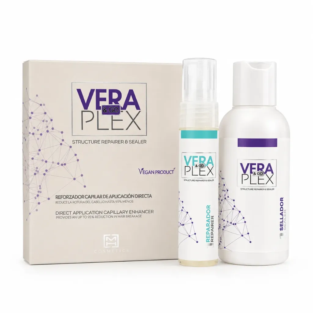 [8435303612827] MH Cosmetics Kit Reparador De Estructura Capilar Veraplex & Go