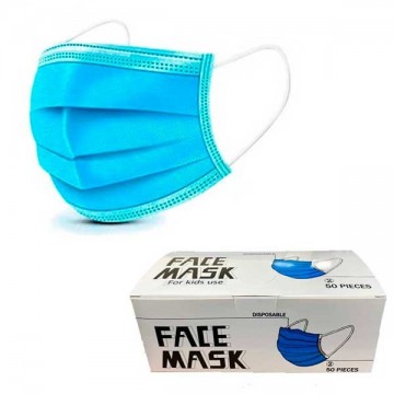 Mascarilla Higienica Kids Caja 50Ud
