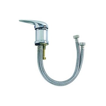 [4501] Monomando Gris Mate Alcantara Cosmetica