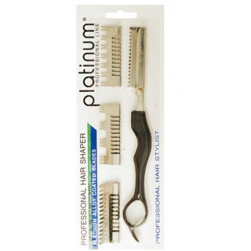 [8435090812714] Navaja Hair Shaper C/4Peines