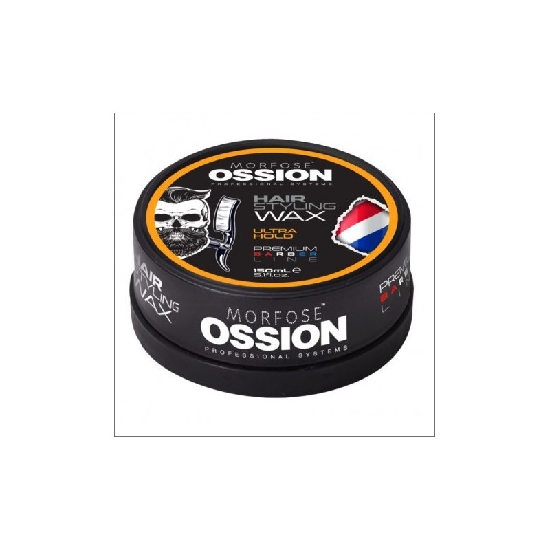 [8699009441703] Ossion Morfose Hair Styling Wax Ultra Hold naranja (60ML)