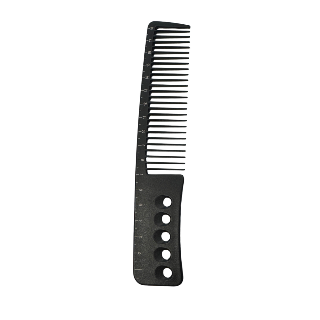 Peine Carbono Corte Con Medidas F-14 MH Cosmetics