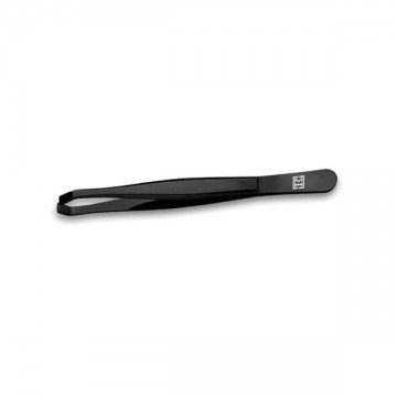 [8435303651444] Pinza Depilar Profesional Negra Curva MH Cosmetics