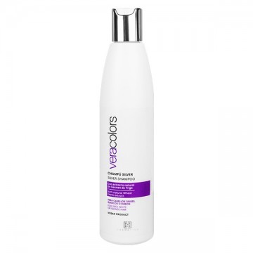 [8435303612797] Veracolors Champu Silver Para Cabellos Grises, Blancos O Rubios (250ML)