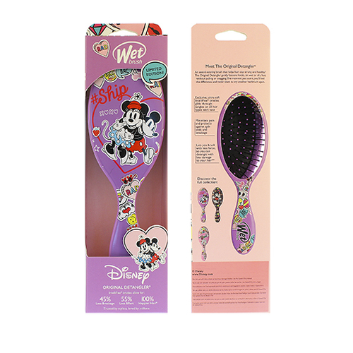 [736658578010] Wet Brush Original Detangler Disney Classic In Love Purple