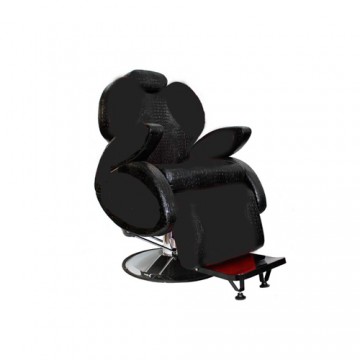 [4377] Sillon Barbero Hercules Negro MH Cosmetics