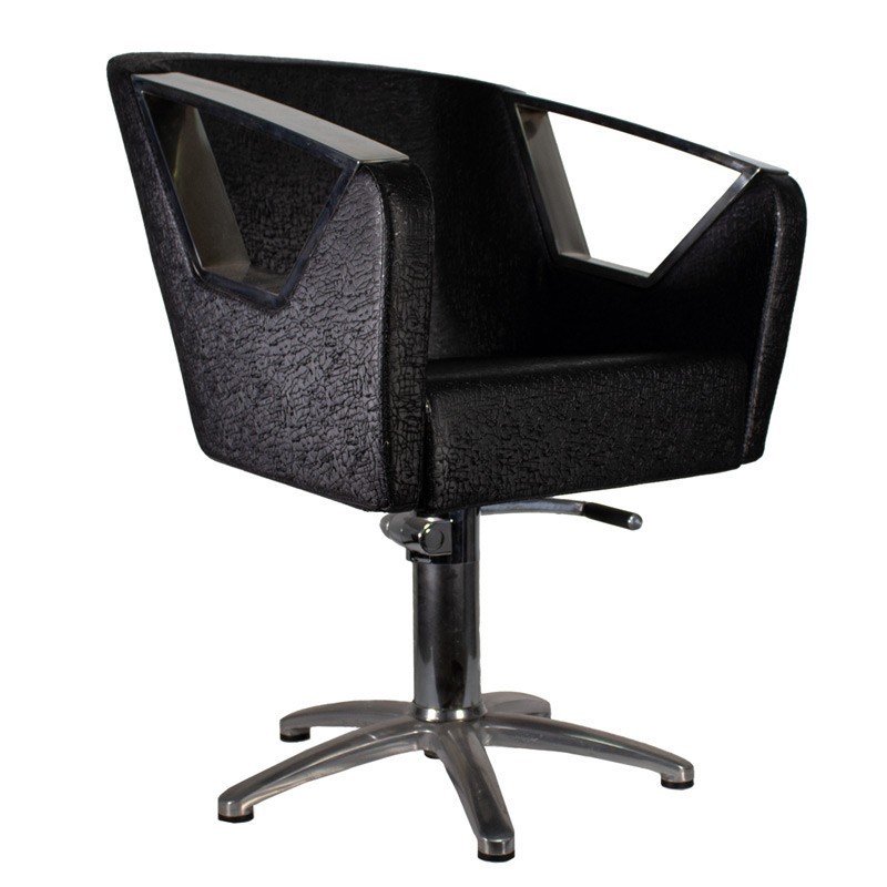 Sillon Helsinki Negro Textura Acero MH Cosmetics