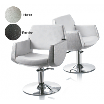 [750850] Sillon Riga MH Cosmetics (Negro Acero Textura)