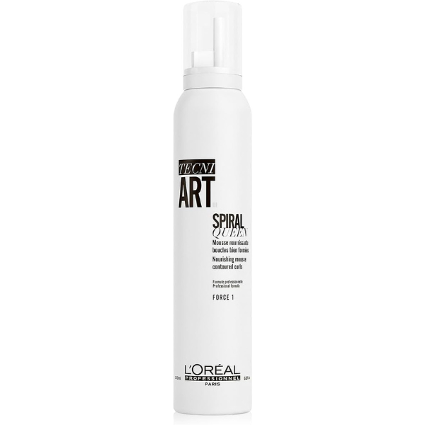 [30162976] Tecniart Spiral Queen - Espuma De Nutrición Para Rizos Contorneados