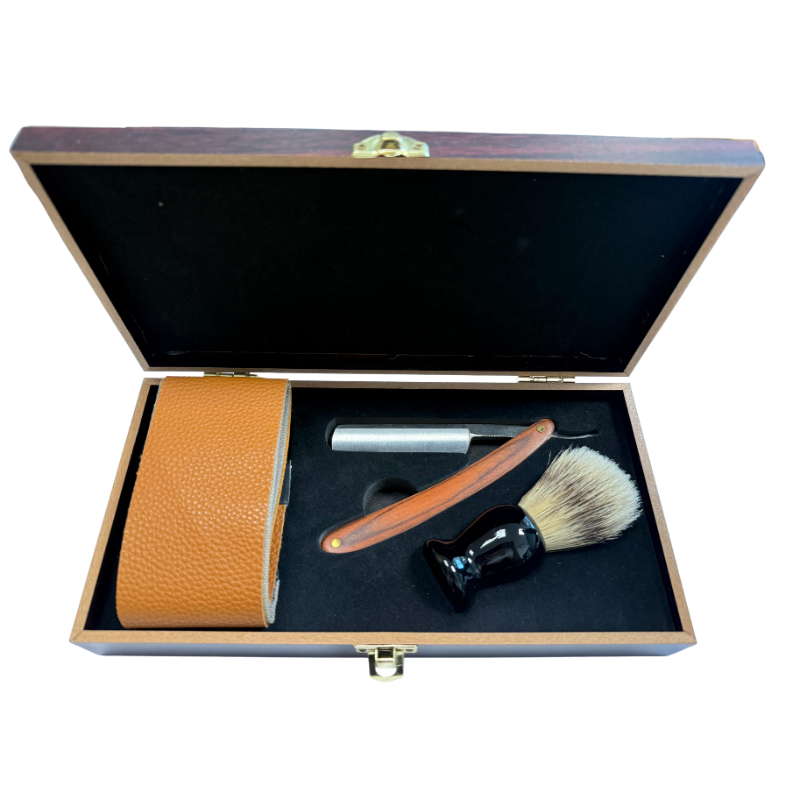 [8435303652595] Set de afeitado navaja clásica MH Cosmetics