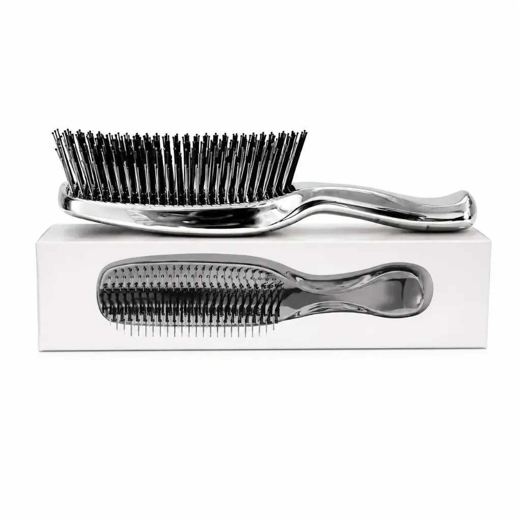 [8435303672609] Cepillo Scalp Brush for Shampooing & Styling (Silver)