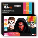 Kit Halloween 3 Colores Al Agua 3x2 Gr