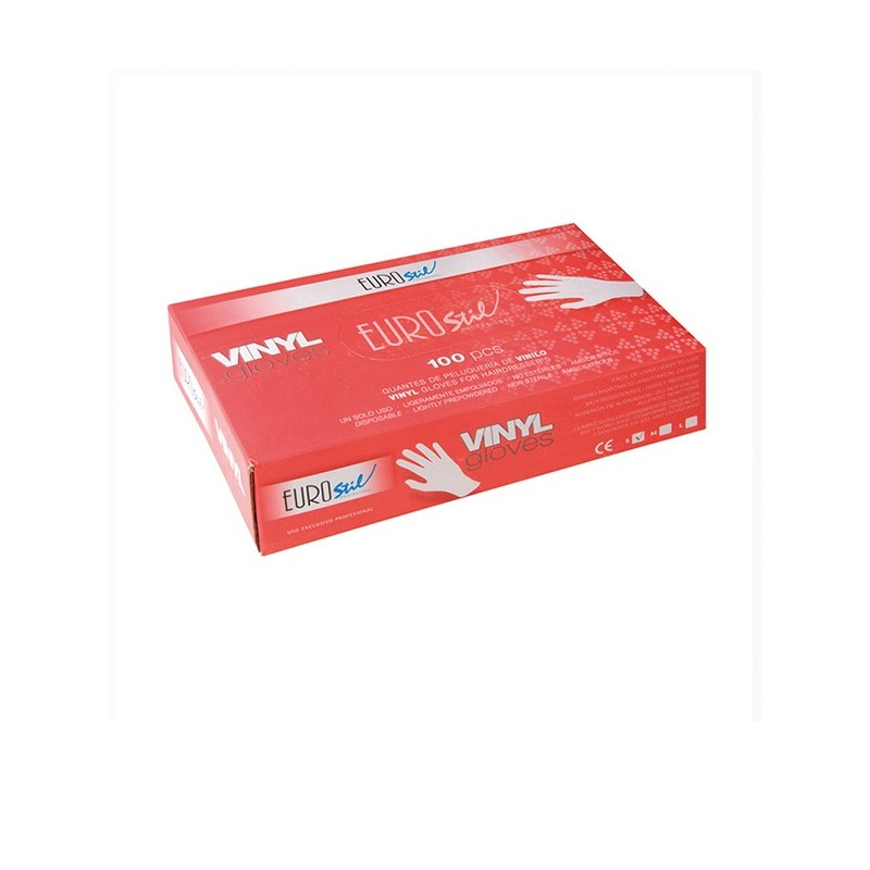 6689 Caja Guantes Vinilo Sin Polvo Ts