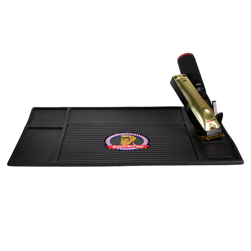 [8435303651482] Alfombrilla Negra Antideslizante Magnética Barbero MH Cosmetics
