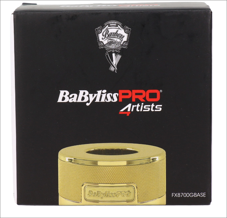 Babyliss Pro Metal Clipper Charging Stand Gold