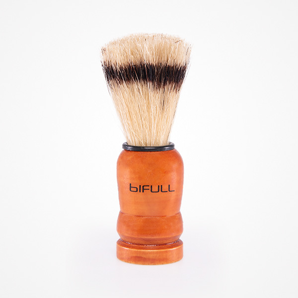 Bifull shaving brush brocha afeitar pelo de caballo mango de aguja
