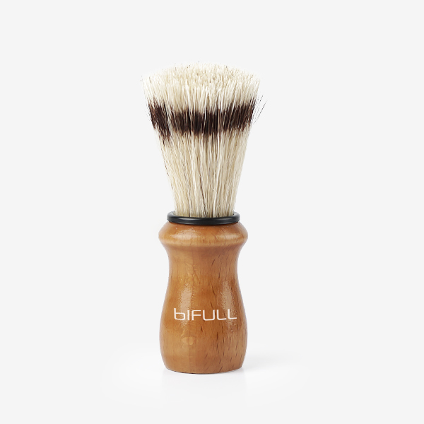 Bifull shaving brush brocha afeitar pelo de caballo mango de haya