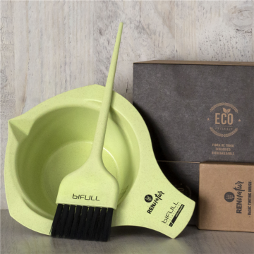 [8435138439378] Bowl De Peluqueria Fibra De Trigo Desechable 300ml Rennatur