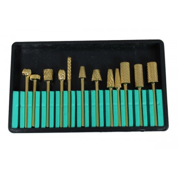 Caja Brocas Torno Doradas MH 
