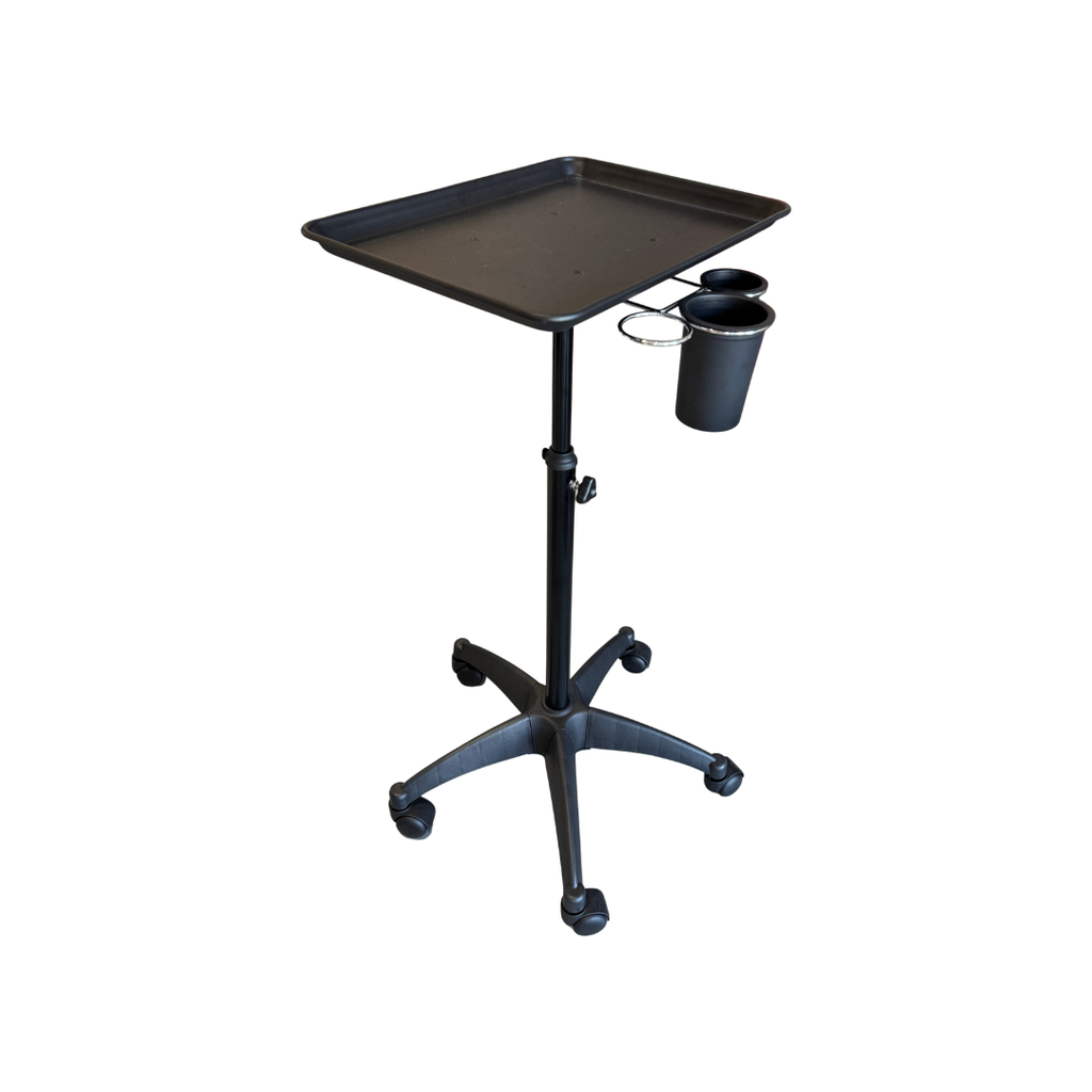 Camarera auxiliar metal con soporte planchas MH Cosmetics