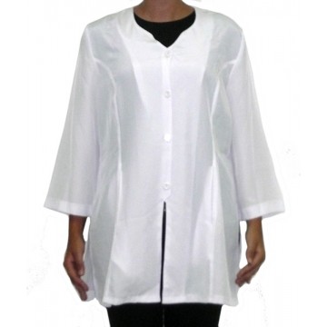 Camisa Lisa Blanca O Negra Talla G 