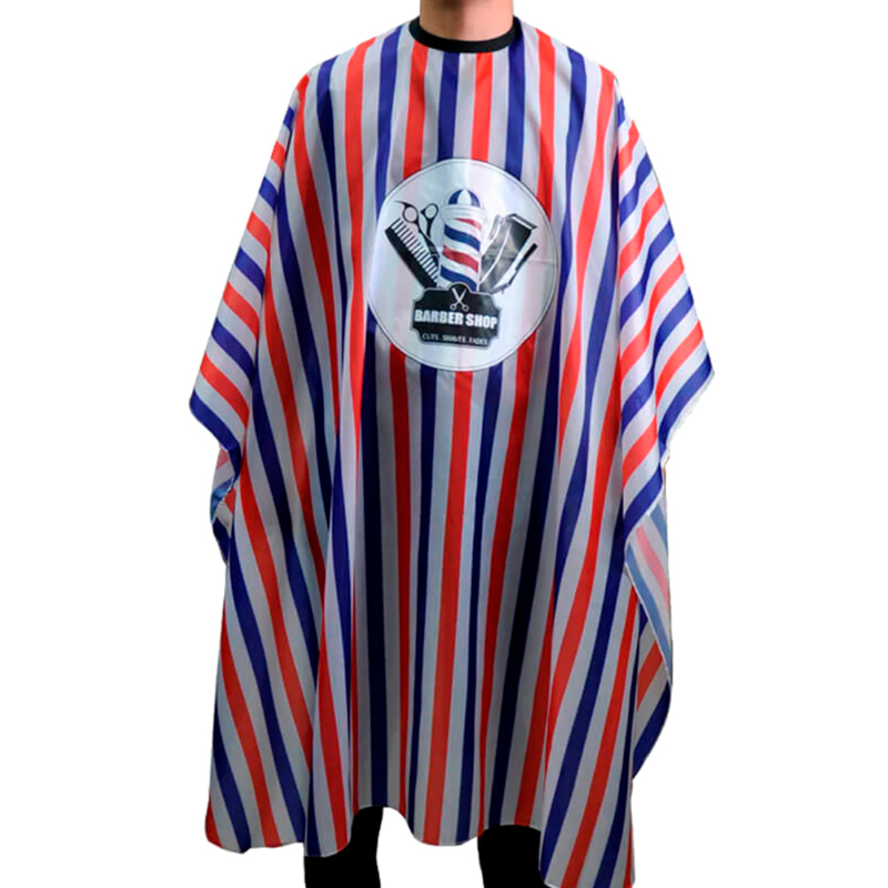 Capa De Corte Barbería Pole Barber 140X160Cm MH Cosmetics