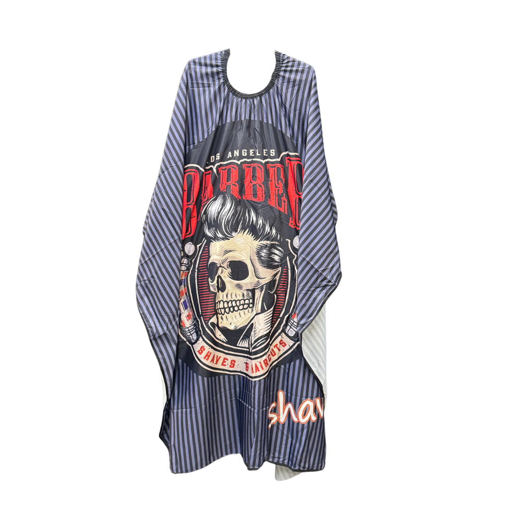 [8435303652489] Capa de corte rayas grises calavera MH Cosmetics