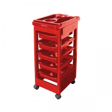 Carrito Peluqueria Rojo Perfect Beauty