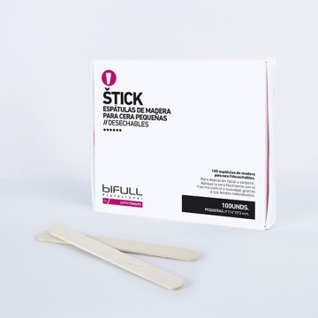 Espatula De Madera Para Cera Desechables Pequeñas 100U