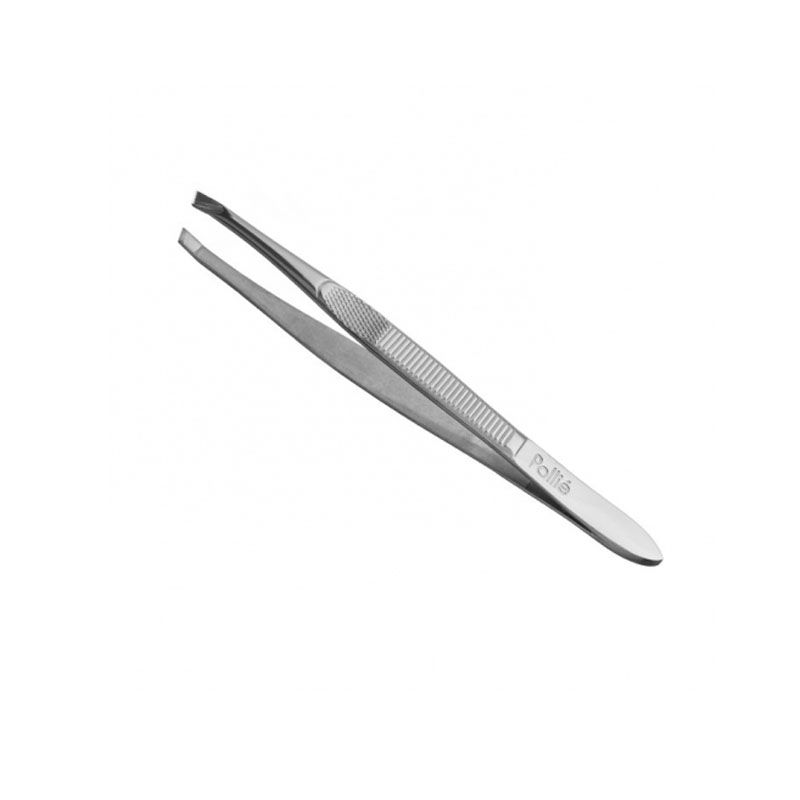 Eurostil Pinza Depilar 9 Cm.Cromada Oblic